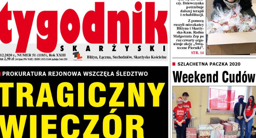 Tygodnik Skarżyski w kioskach  i dobrych sklepach :)