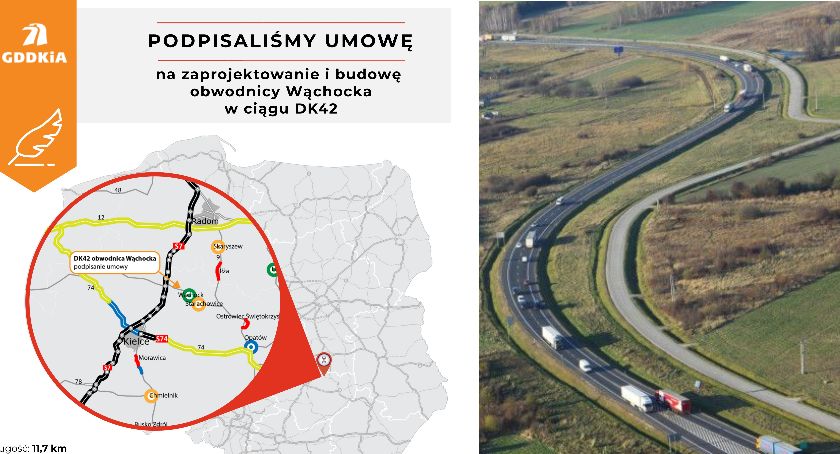 Obwodnica na trasie Skarżysko - Starachowice. Rusza pierwsza w województwie świętokrzyskim inwestycja w ramach rządowego programu