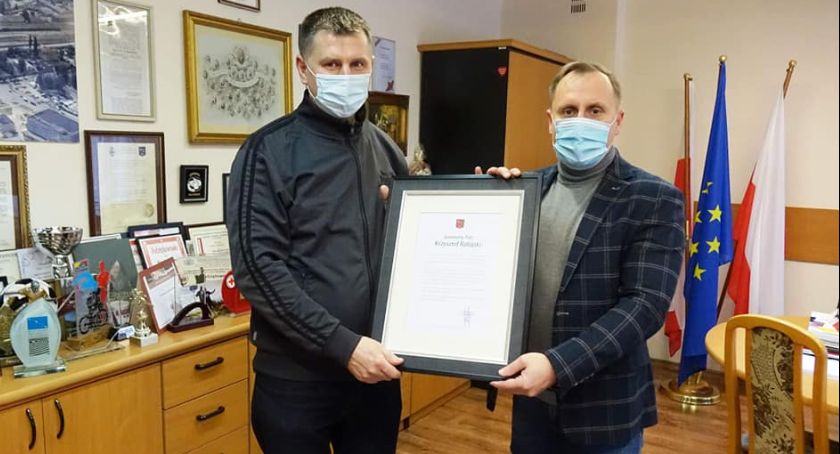 Krzysztof Ratajski z wizytą w skarżyskim magistracie 