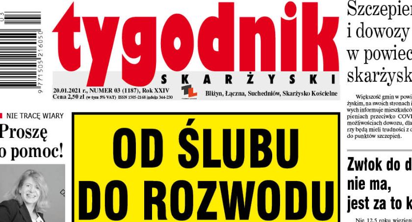 Środa! Już w sprzedaży nowy numer TYGODNIKA SKARŻYSKIEGO