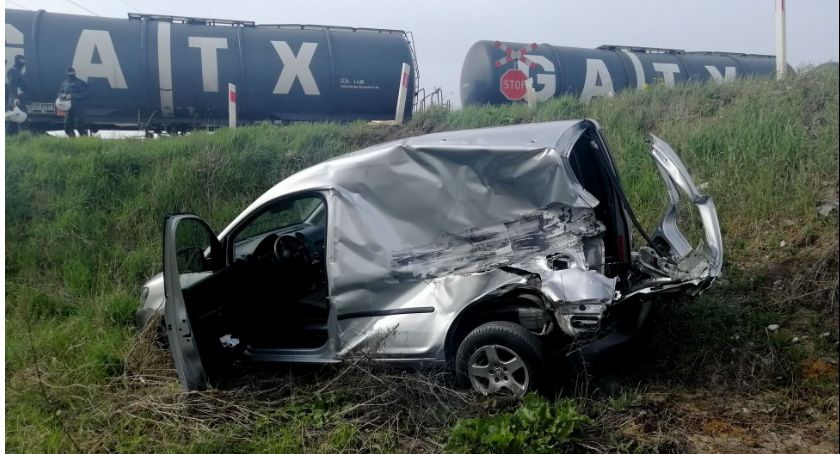 O krok od tragedii na przejeździe kolejowym w Skarżysku
