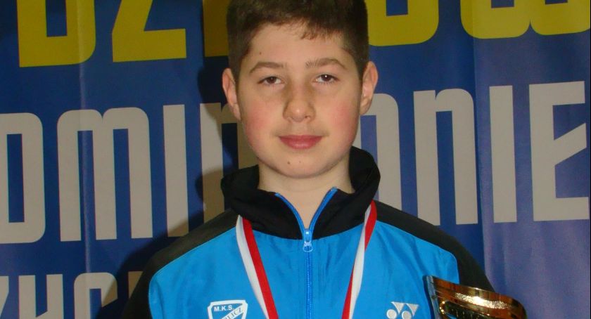Badminton. Szymon Turski z medalem mistrzostw Polski 