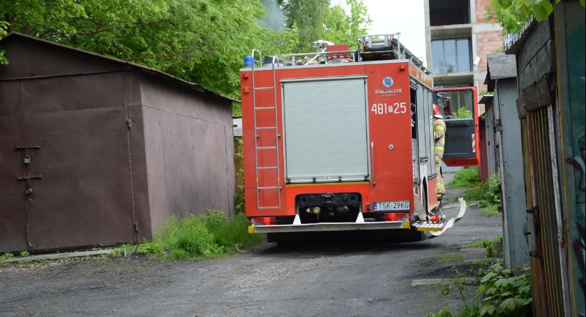 Jechali do pożaru garażu, rzeczywistość okazała się inna