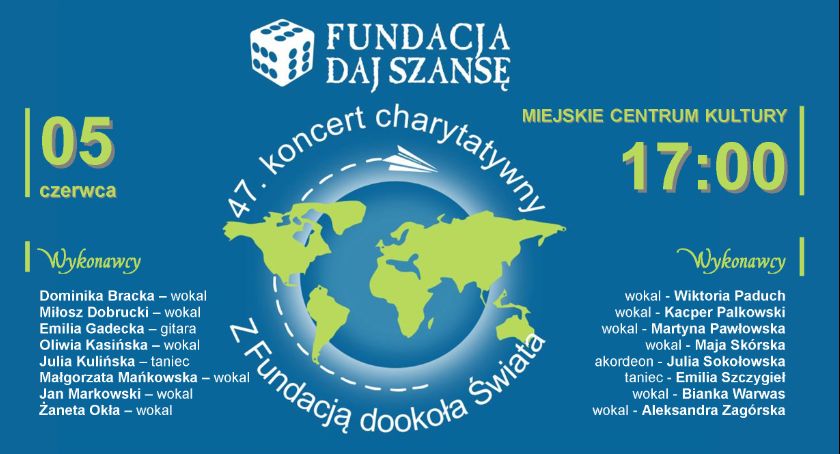 Z Fundacją dookoła Świata”- 47. koncert charytatywny Fundacji „Daj Szansę”