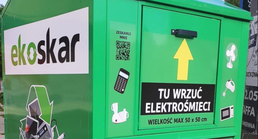 Skarżysko. Ułatwienie dla mieszkańców: pojemniki na elektrośmieci