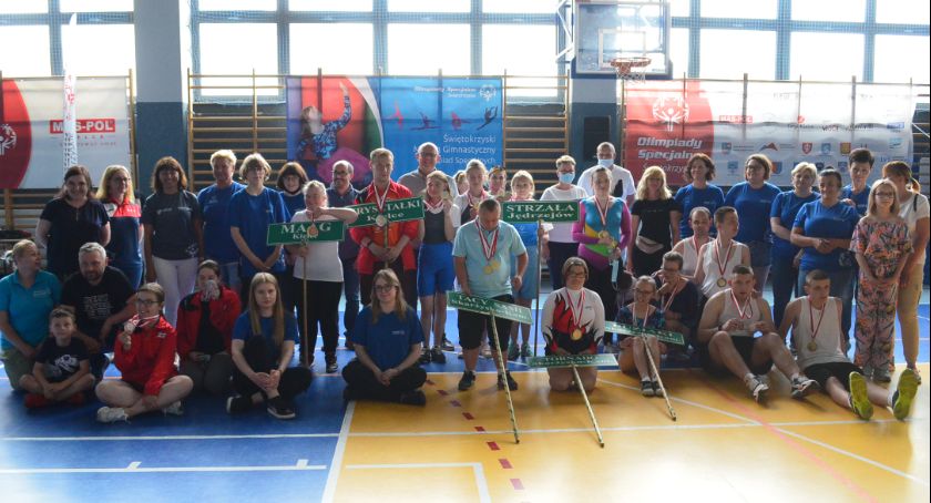 Olimpiady Specjalne. Do Skarżyska przyjechali gimnastycy z regionu 