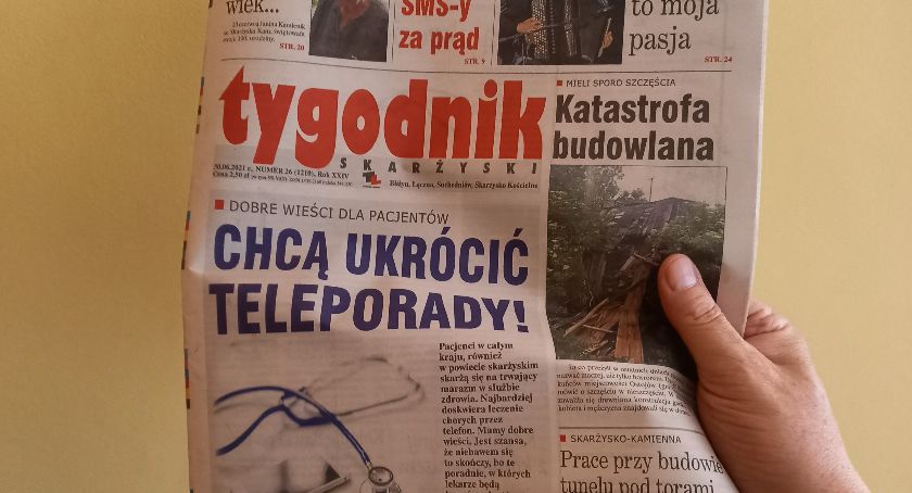 Chcą ukrócić teleporady! Najnowszy numer Tygodnika Skarżyskiego już w sprzedaży...