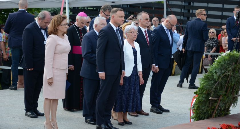  Michniów. Prezydent otworzył mauzoleum