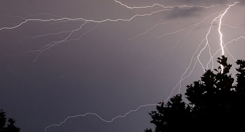 Znowu burze nad powiatem skarżyskim