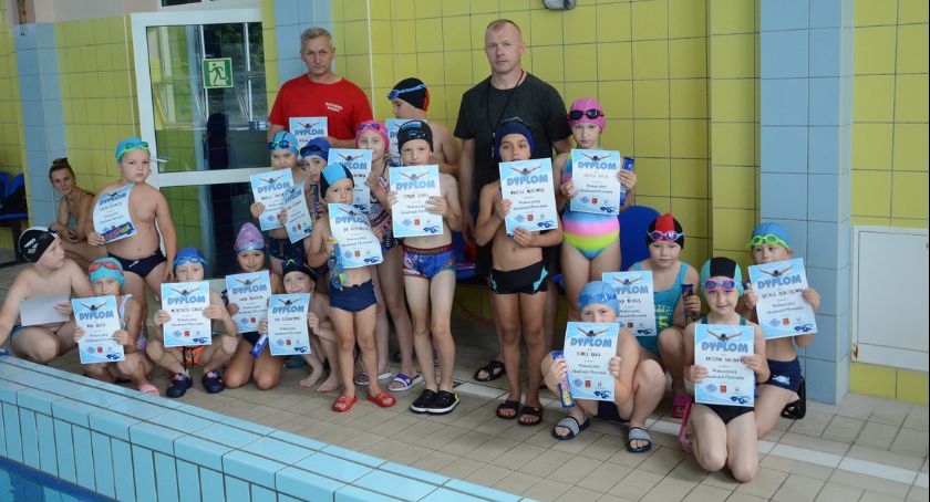 Pierwsza część Wakacyjnej Nauki Pływania zakończona 