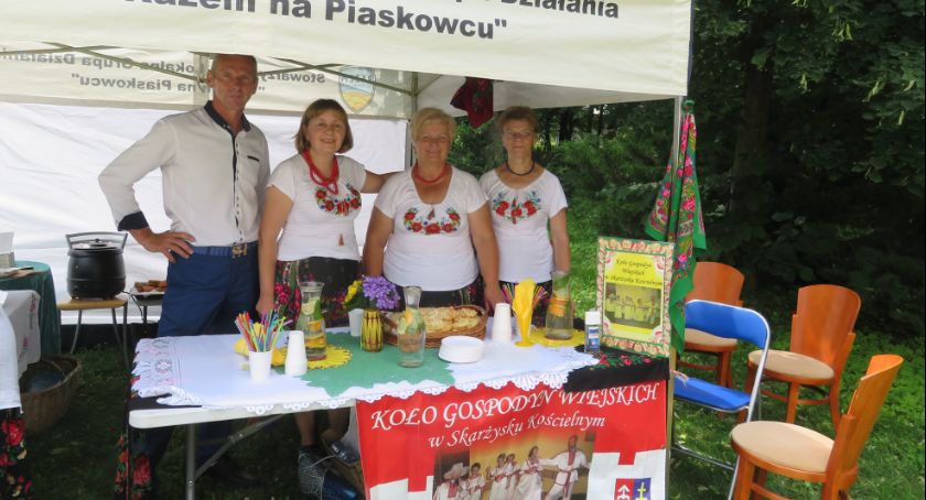KGW Skarżysko Kościelne na pikniku rodzinnym -  Orońsko Naturalnie 