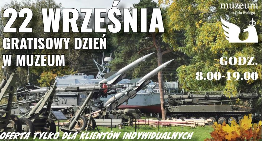 22 września – gratisowy dzień w Muzeum