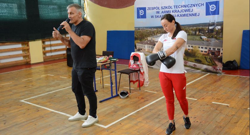 Ostatni polski medalista w boksie olimpijskim gościł w Skarżysku