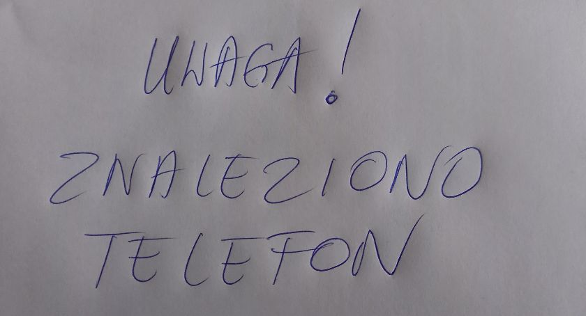 Znaleziono w Skarżysku telefon komórkowy. Kto zgubił?