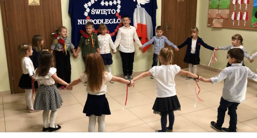 Szkoła w Sorbinie radosna i odświętna