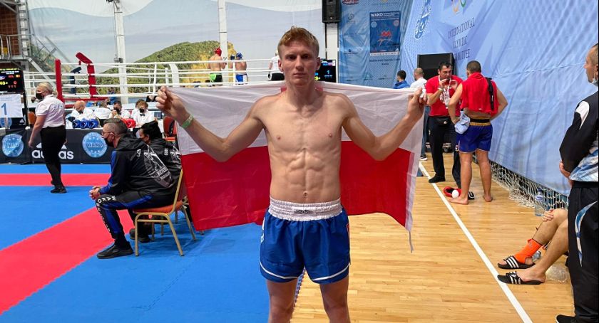 Kickboxing. Miłosz Kruk na Mistrzostwach Europy