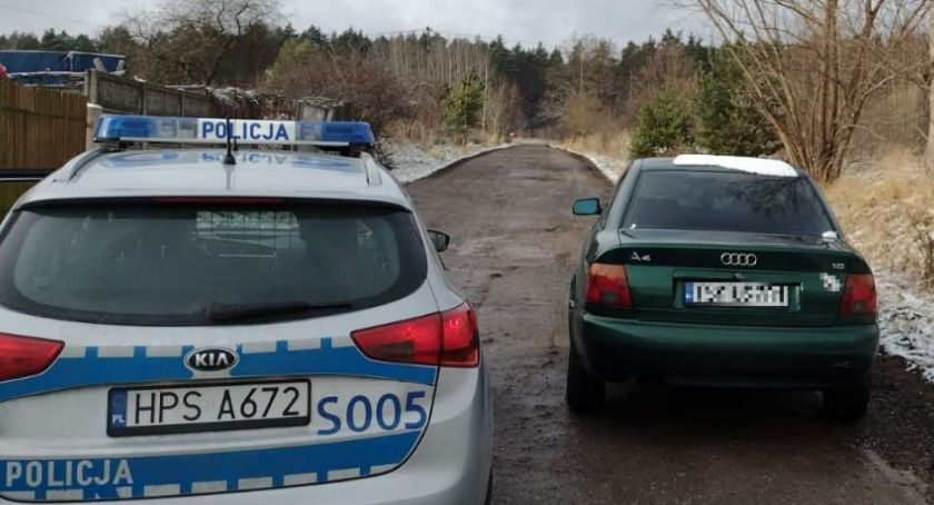 Wpadka kierowcy osobowego audi w Suchedniowie. A zaczęło się od...