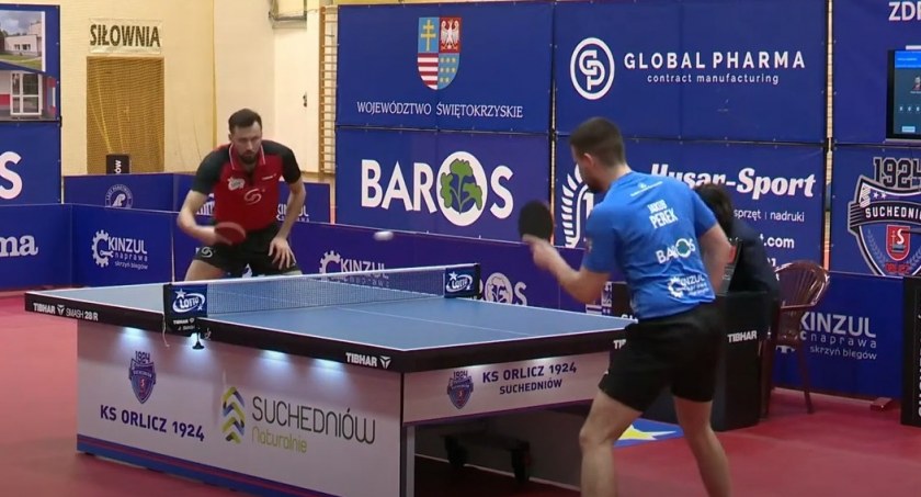 Lotto Superliga: Mistrz Polski za mocny dla suchedniowskich tenisistów 