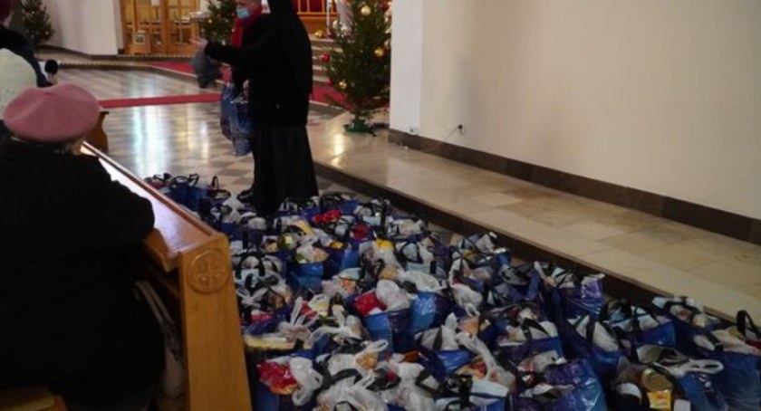 Spotkanie opłatkowe dla osób bezdomnych i ubogich w Sanktuarium Matki Bożej Ostrobramskiej