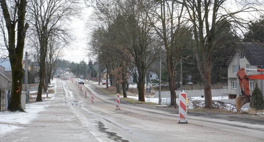 Suchedniów. Przebudowa drogi wojewódzkiej