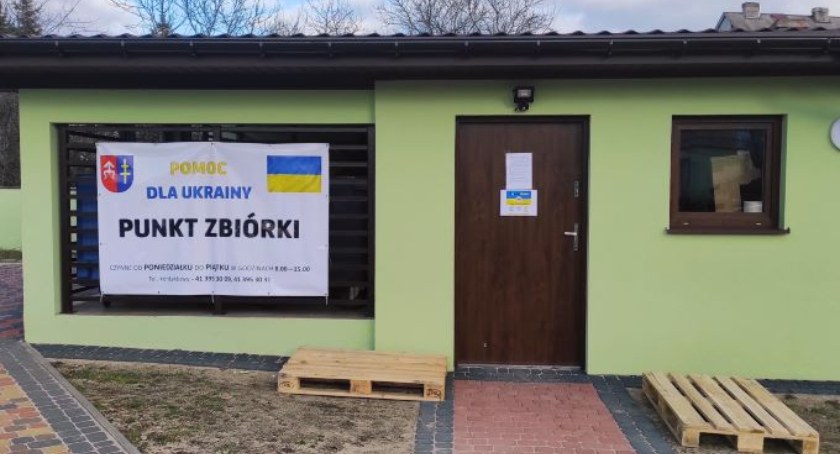 Powiat skarżyski z pomocą dla Ukrainy 
