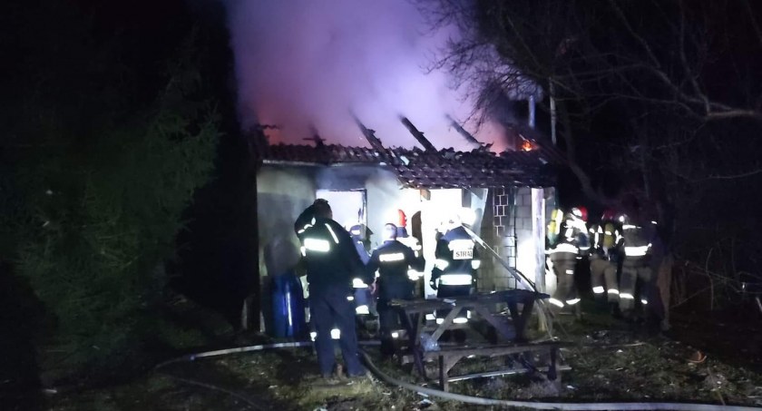 Nocny koszmar mieszkańców gminy Bliżyn. Co znalazło się w ogniu?