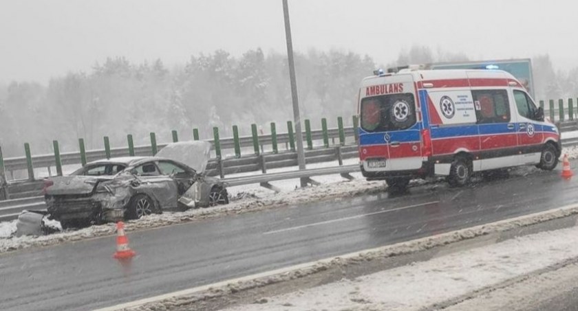 Wypadek w Skarżysku-Kam. Kierująca z mandatem