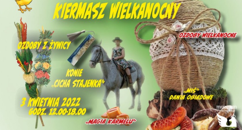 Wielkanocny kiermasz na muzealnym placu