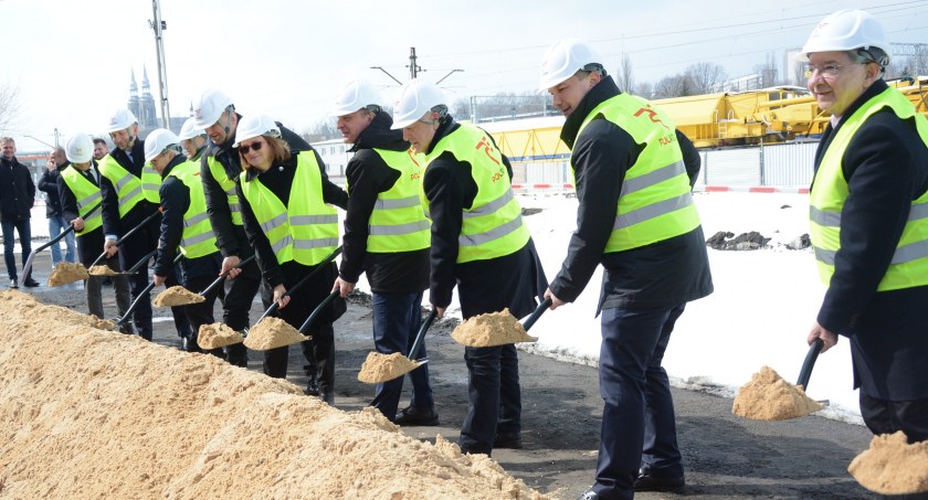 Skarżysko. Spółka Polregio rozpoczęła budowę nowej hali do obsługi taboru 