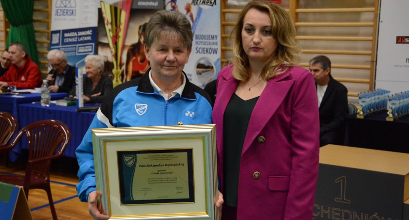 Aleksandra Dąbczyńska honorowym członkiem klubu MKS Orlicz Suchedniów 