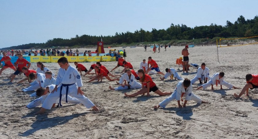 Półmetek Letniego Obozu Sportowego Karate SKSW 