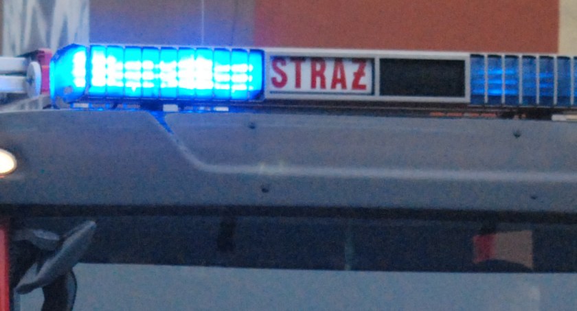 Przed budynkiem KP PSP Skarżysko zawyły syreny...