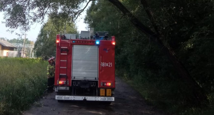 Burze i wiatry. Trzynaście  interwencji po ulewach