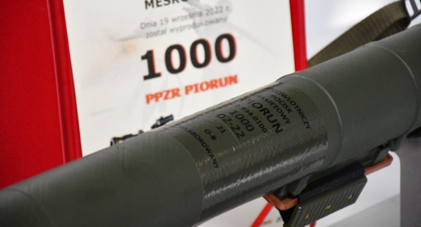 Znakomicie sprawdził się podczas wojny z Rosją. Jubileuszowy Piorun opuścił skarżyską linię produkcyjną