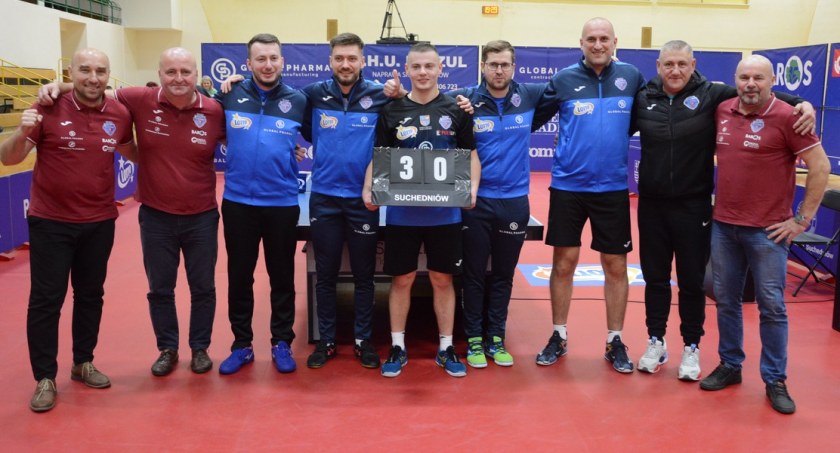 LOTTO Superliga. Trwa zwycięska passa tenisistów  z Suchedniowa 