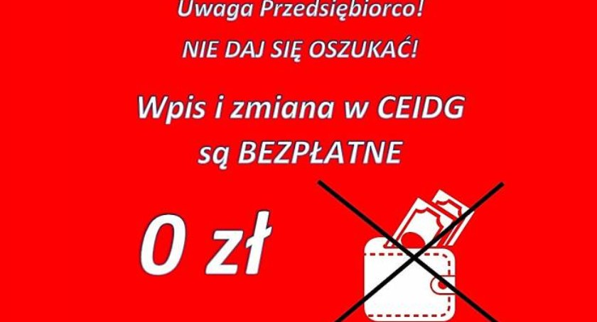 Oszukują przyszłych przedsiębiorców