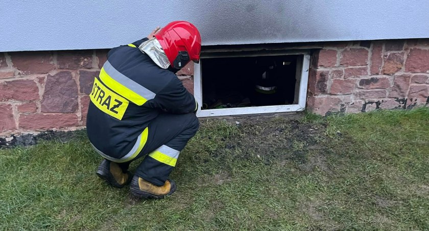 Pożar na terenie gminy Suchedniów. Co uległo zapaleniu?