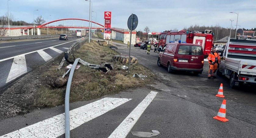 Wypadek w miejscowości Występa. O krok od tragedii