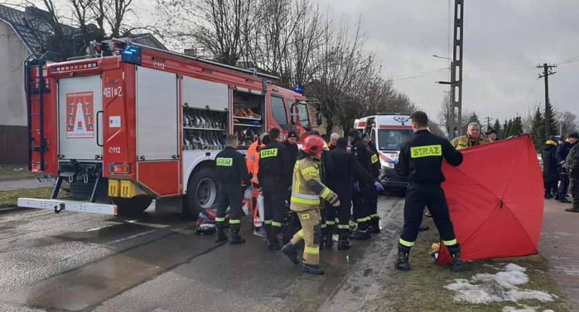 Strażacy uratowali nieprzytomnego mężczyznę