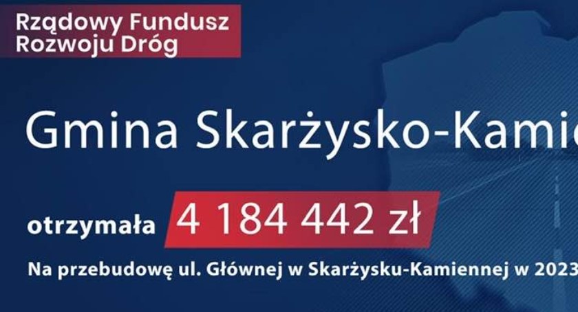 Rządowe wsparcie na drogi w powiecie skarżyskim