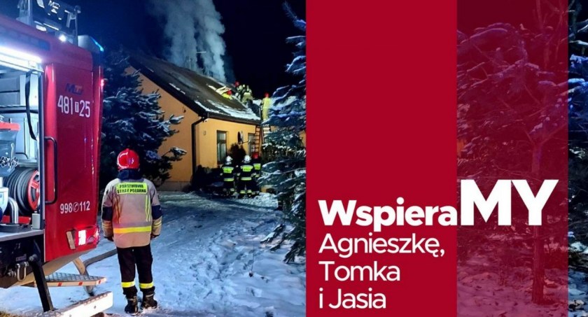 Potrzebne wsparcie dla rodziny, której dom ucierpiał w pożarze