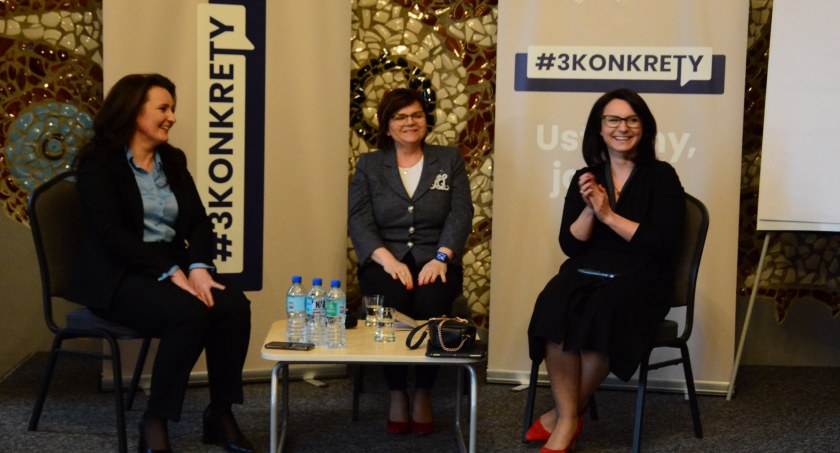 #3KONKRETY. Ustalmy, jak ma być. Posłanki Platformy Obywatelskiej gościły w Skarżysku