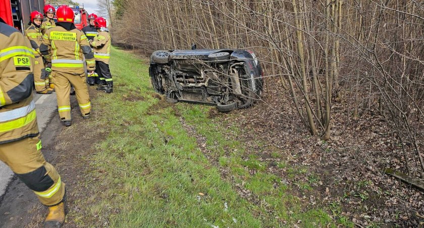 Kolizja. Przykry finał manewru wyprzedzania