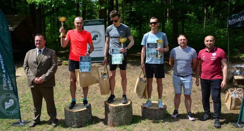  Biegali na Kruku po leśnych duktach