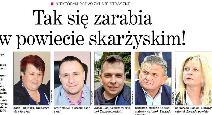 Tak się zarabia w powiecie skarżyskim!