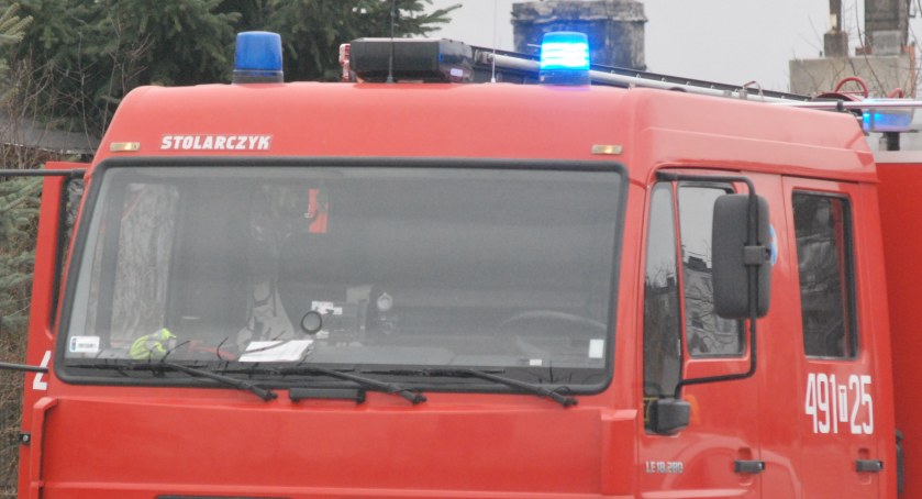 Awaria gazociągu w Suchedniowie? Strażackie zastępy ruszyły do akcji