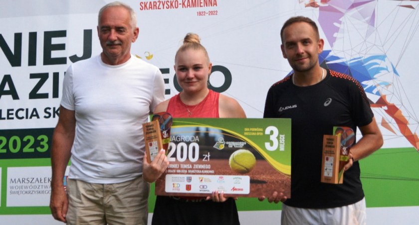 Czołówka tenisistów amatorów z Polski zagrała w Skarżysku-Kamiennej