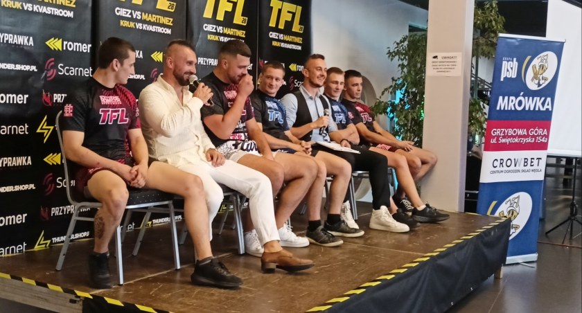 Konferencja prasowa i media trening przed Galą TFL 28
