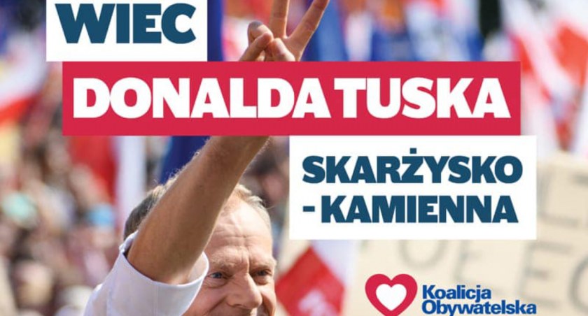 Donald Tusk odwiedzi Skarżysko 