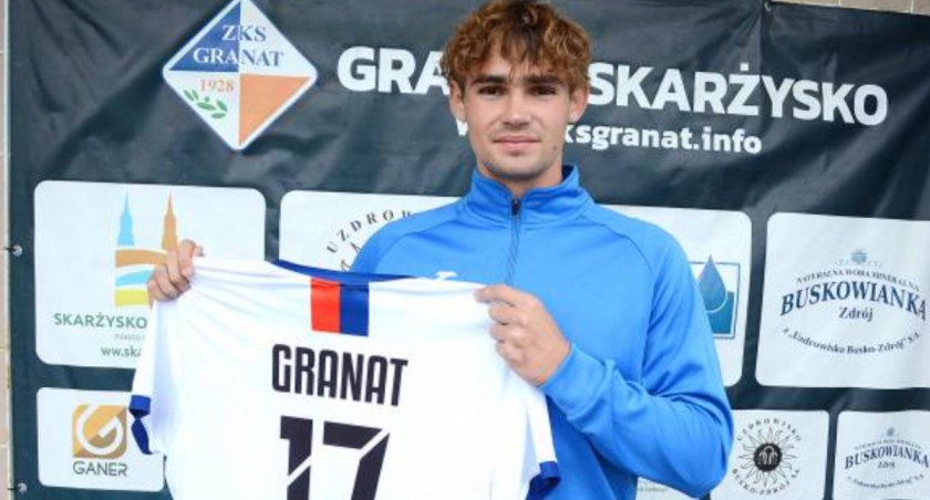  Poznajmy się bliżej ... Kacper GOŻDZIK (stoper drużyny Granatu Skarżysko )
